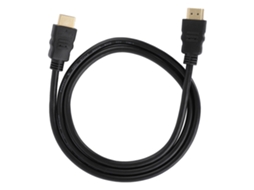 Cabo Hdmi Ultra Hd 4k Com Revestimento De Ouro Para Desktop, Tv, Laptop E Roteador 1m