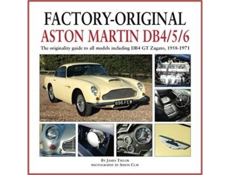 Livro factory-original aston martin db4/5/6 de taylor, james, phd (inglês)