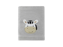 Toalha De Banho Infantil Spiin Zebra, 70x140 Cm