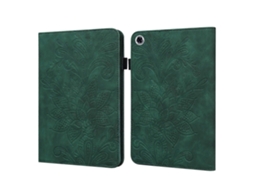 Capa De Couro Com Aba Horizontal, Padrão Floral Em Relevo E Detalhes Em Renda, Para Lenovo Tab M10 Hd Gen 2, Com Suporte, Compartimentos Para Cartões,