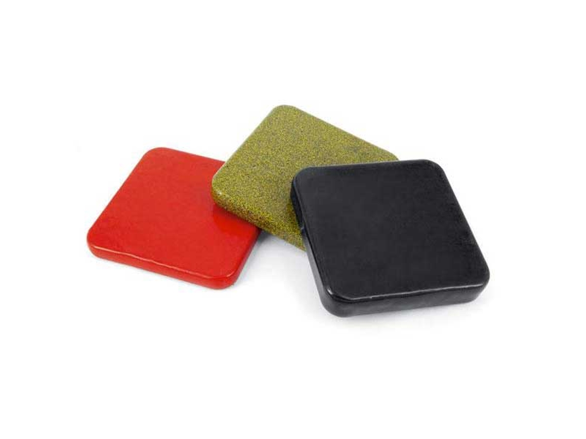 Plastified Weight Tile Preto 1 kgbest Divers