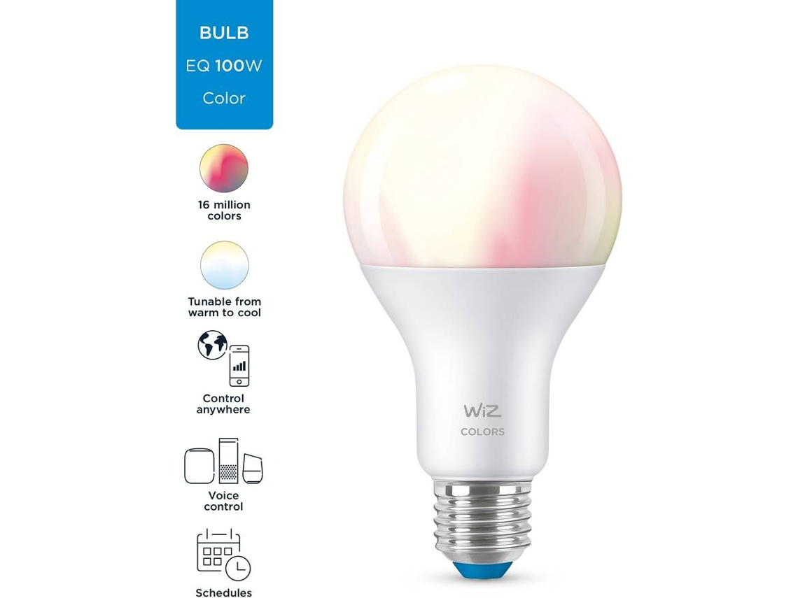 Lâmpada Inteligente WIZ A67 E27 922-65 (100W - RGB)