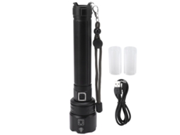 Lanterna Led de 10000lm, Recarregável Via Usb, Portátil, com Brilho Ajustável CHABERLU