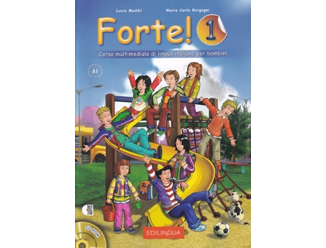 Livro Forte! 1 - Libro Dello Studente Ed Esercizi Con Cd Rom E Cd Audio de Maria Carla Borgoni (Italiano)