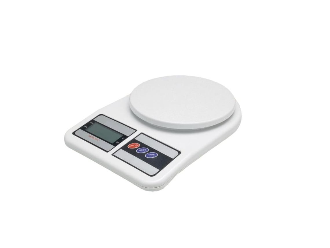 Balanças de Cozinha Eletrônicas Brancas STELASPLEN