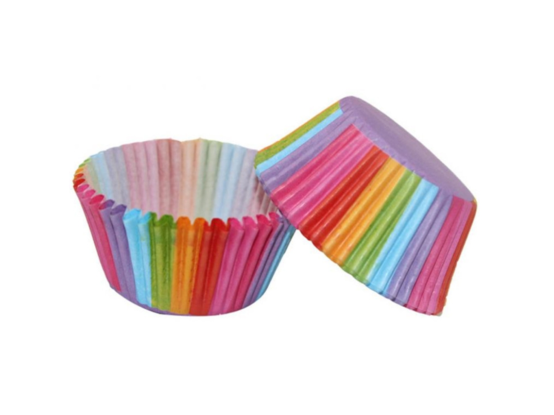 Forminha De Papel Para Muffins E Cupcakes, Para Assar E Apresentar Sobremesas Em Festas E Eventos