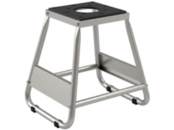 Suporte Para Motocicleta Elevador De De Aço Carga 500 Kg Com Plataforma Antiderrapante 36x40x40,5 Cm Cinza