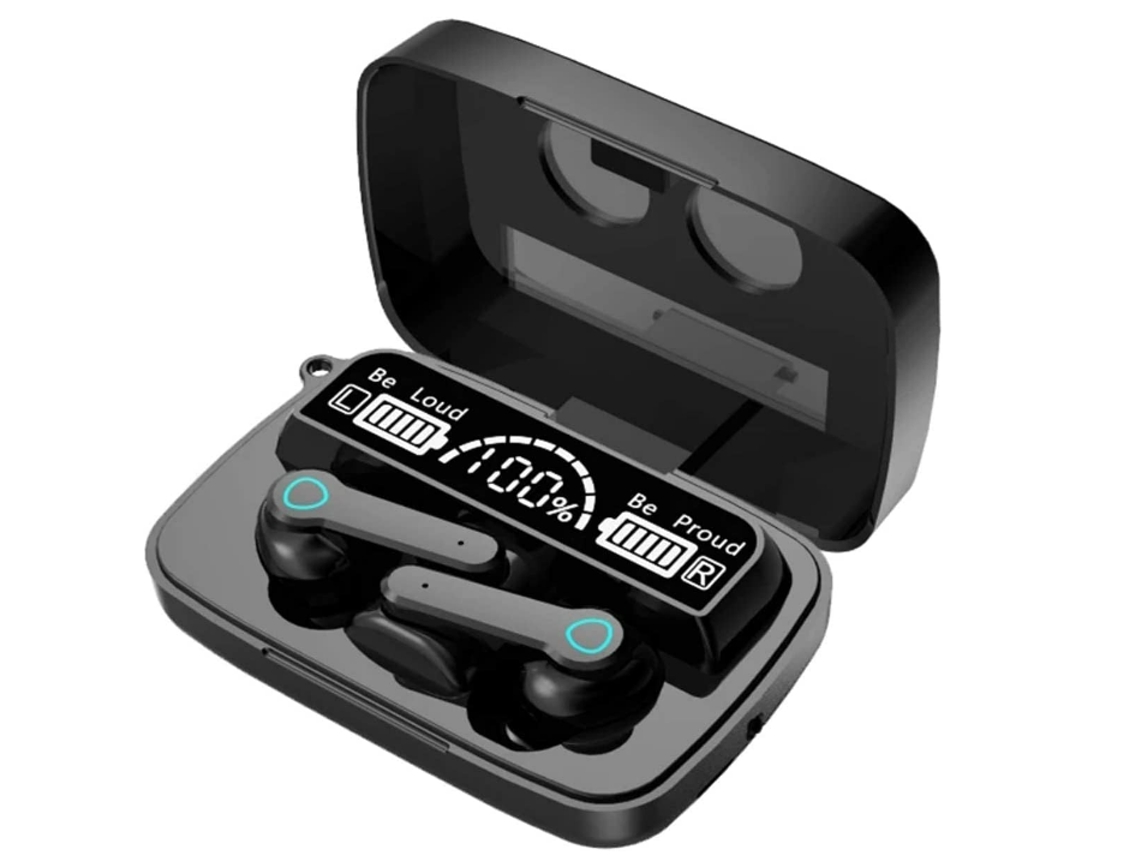 Fones Bluetooth Sem Fio JIAPEI com Controle Toque, Áudio Estéreo Hifi, Ip7, Preto