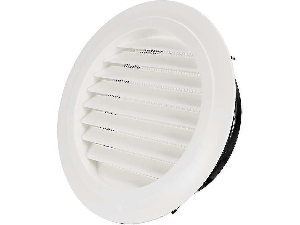 Ventilação De Ar Com Grade Protetora, Modelo De 200mm, Em Abs.