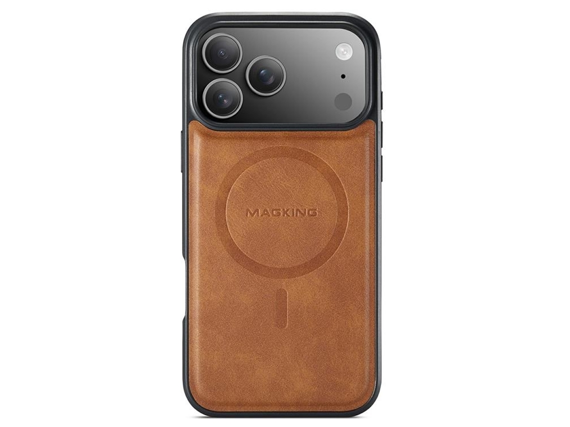 Capa Magking Para Iphone 17 Pro Magsafe - Marrom