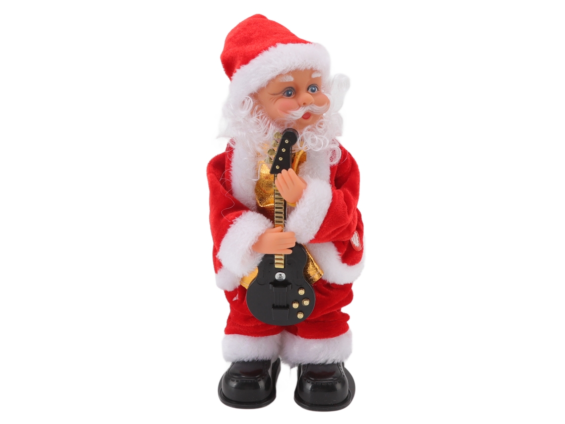 Boneco Natal Musical e Dançante, Guitarra, LAXISCREED