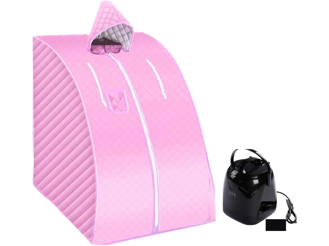 Kit de Sauna Portátil, Tenda Portátil, Sala de Sauna a Vapor com Panela de 2,0l e Suporte. SFUSHOS