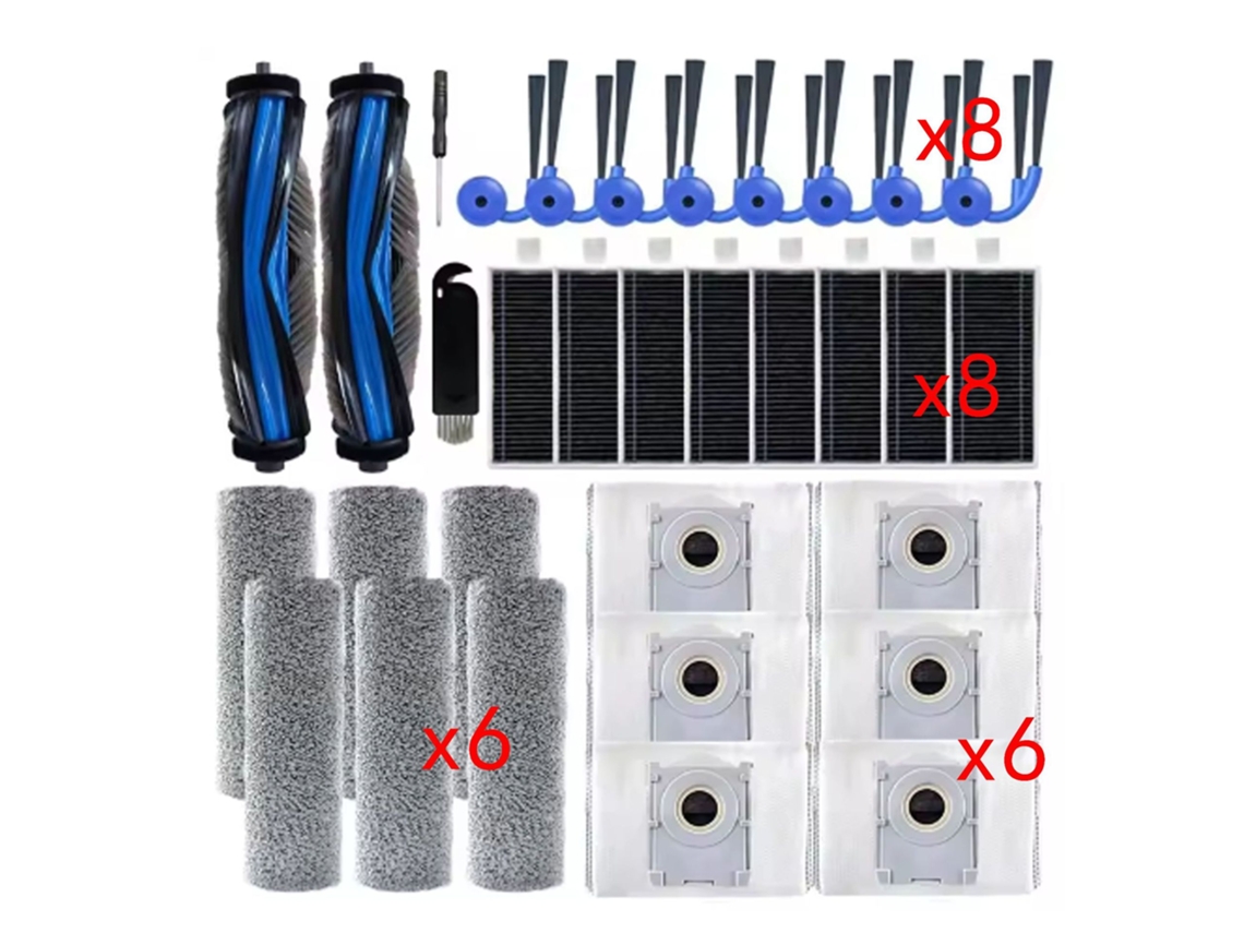 Kit de Reposição para Ecovacs X9/x9pro, 31 Peças, Desempenho Superior STELASPLEN | STELASPLEN