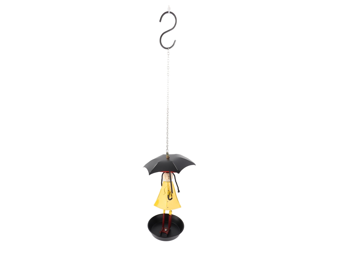 Comedouro de resina decorativo para pássaros no jardim e pátio LAXISCREED