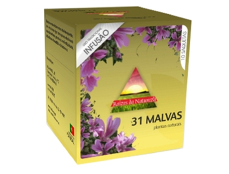Infusão Nº31 Malvas Saquetas RAÍZES DA NATUREZA