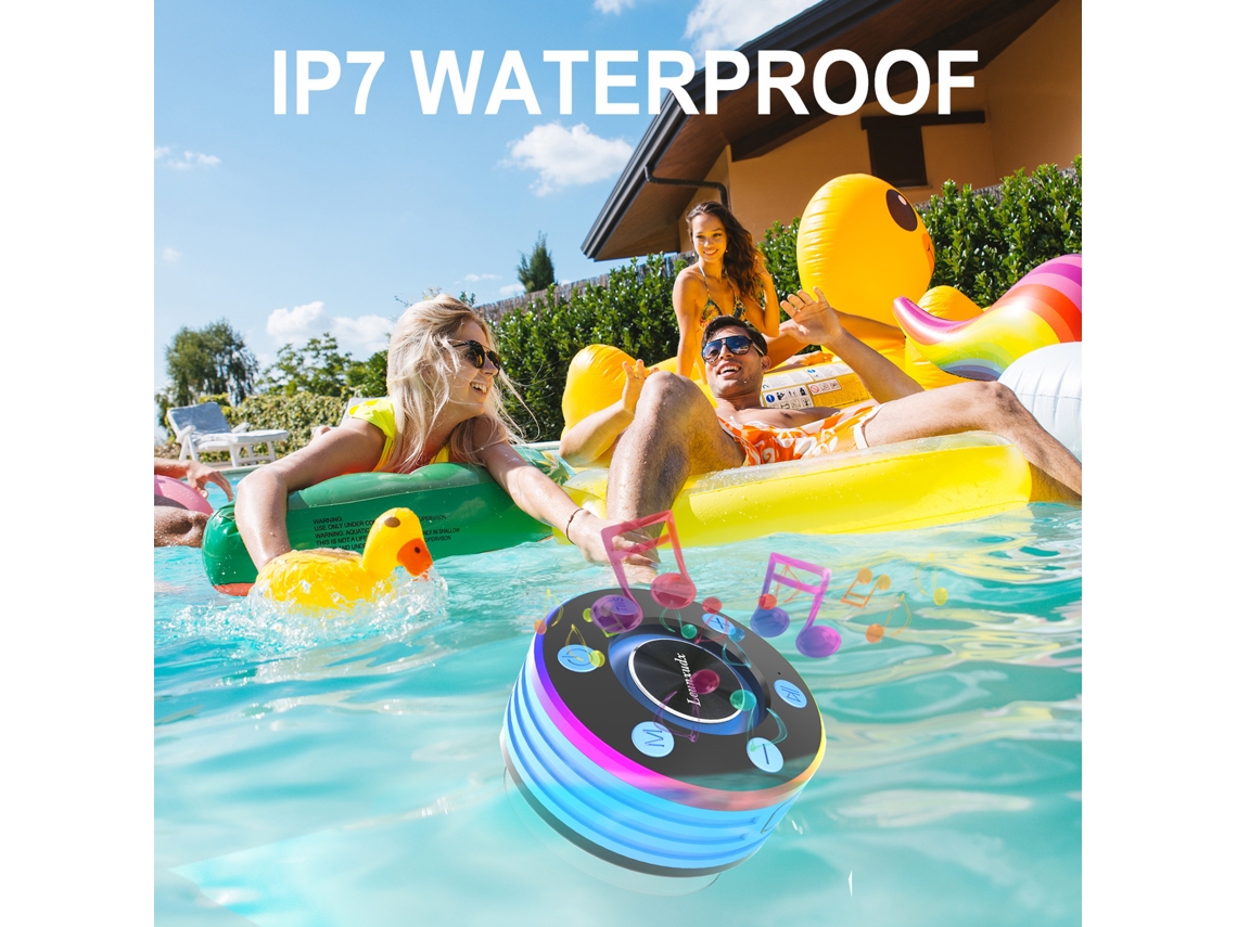 Altifalante Bluetooth resistente à água com rádio FM EOOCOO