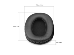 Almohadillas Repuesto para Auriculares Edifier W800bt W830bt G1 G2 G20, 1 Par | S/MARCA