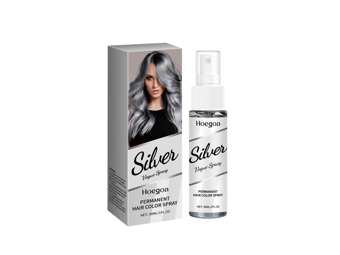 Spray Prata Cinza para Cabelo com Alta Performance e Longa Duração LAXISCREED