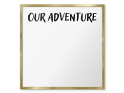 Magnetic Board Our Adventure For The Living Room Espelharte (50x50 Cm)