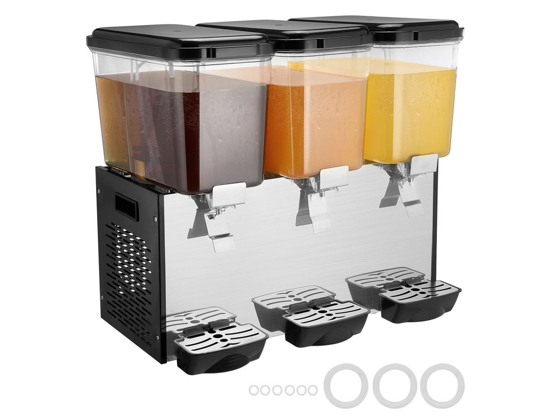 Distribuidor Comercial De Bebidas Succebuy De 18l X 3 Tanques Para Bebidas Geladas, Sumos E Gelo