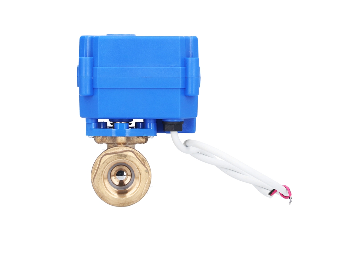 Válvula De Bola Motorizada Dn15 Mini Elétrica De Latão Reta Dc3-6v Equipamento Hidráulico