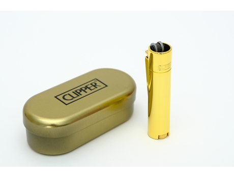 Isqueiro Gold CLIPPER com Caixa