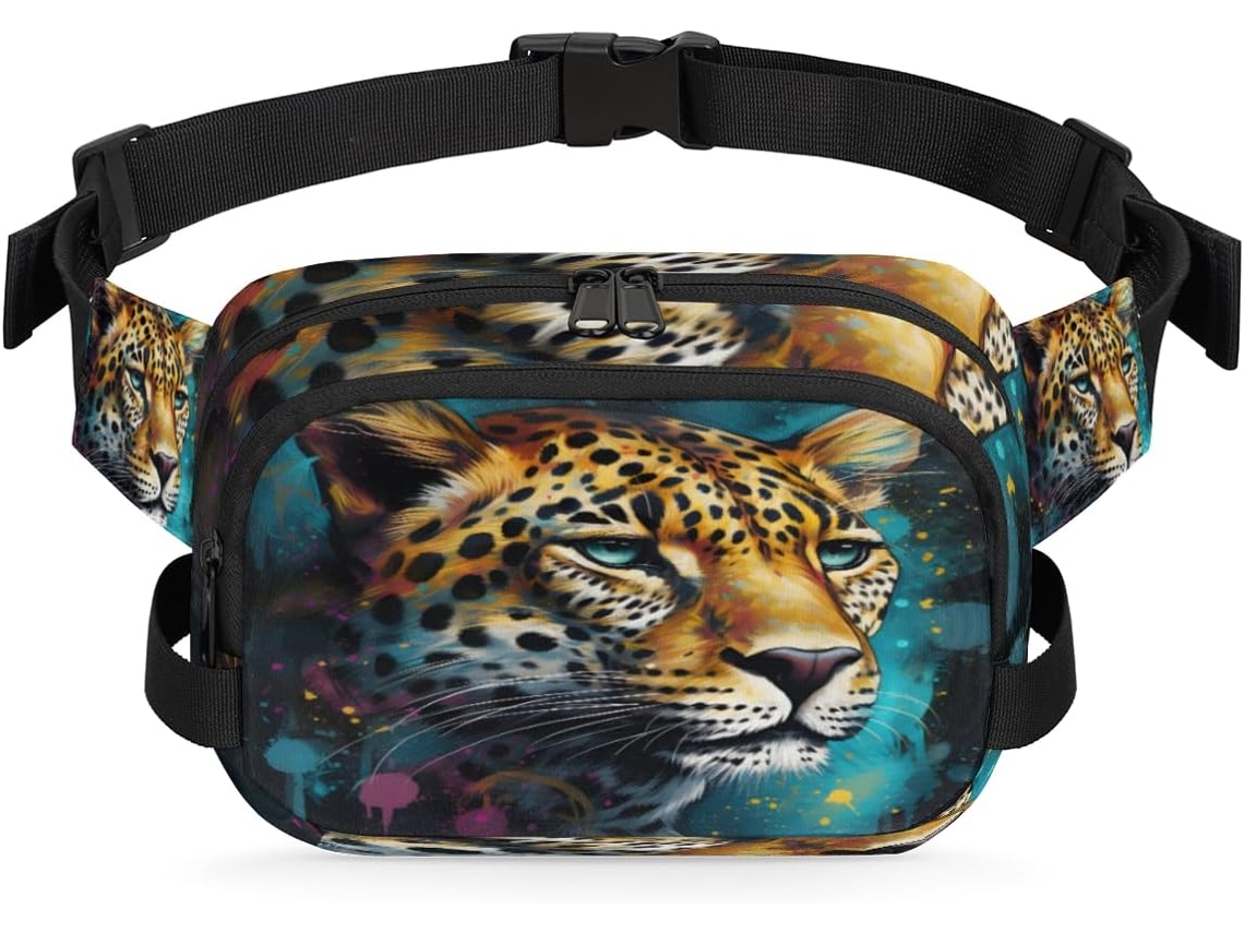 Bolsa Grande Tropicallife AQUAFORGE, Estampa Animais Fogo