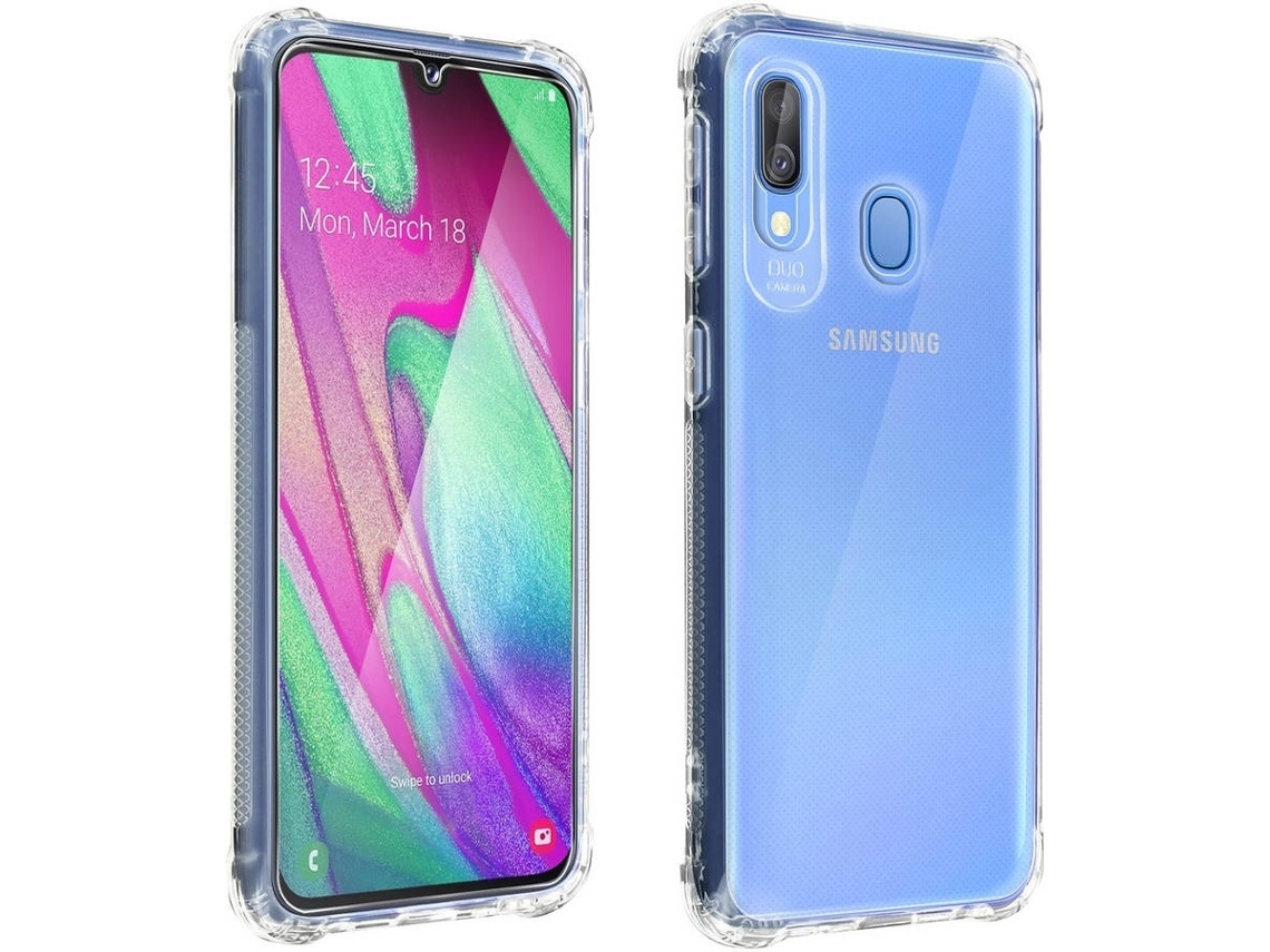 Lurelia Kit Capa E Película Para Samsung Galaxy A40 Transparente