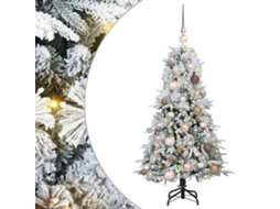 Conjunto 1 Decoração De Natal Vidaxl Branco Plástico (120 Cm)