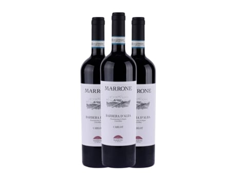 Vinho MARRONE Carlot Barbera Barbera d'Alba (0.75 L - 3 Unidades)