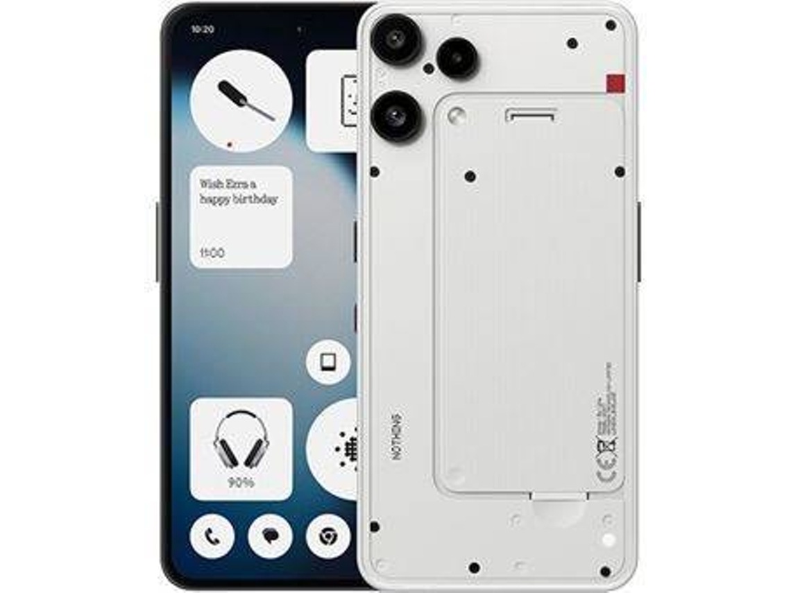 Smartphone NOTHING PHONE 3A Lite (6.77'' - 8 GB - 128 GB - Branco)