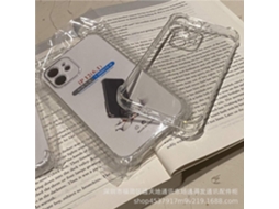 Capa Para Iphone 17 (2 Unidades) Em Silicone Espesso De 1,5 Mm À Prova De Quedas, Com Cantos Reforçados, Amortecimento De Ar, Transparente, Resistente