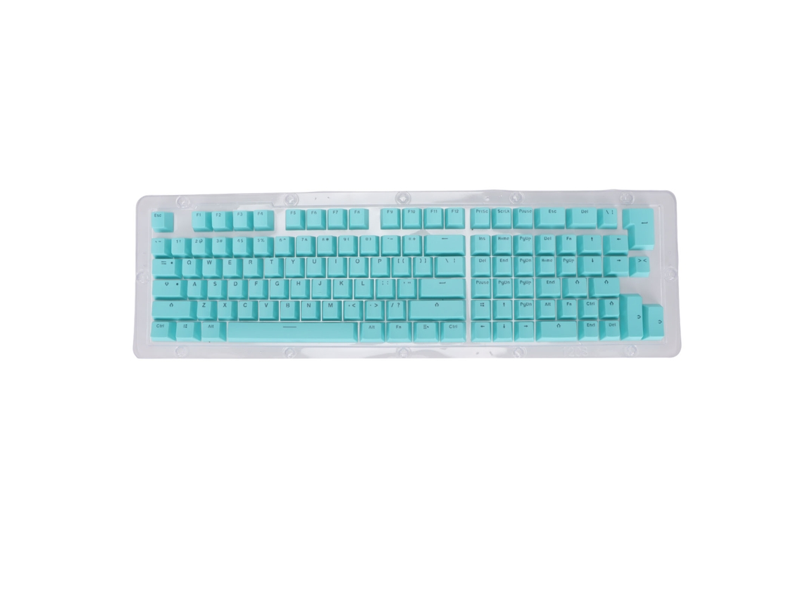 114 Keycaps Pbt Retroiluminados Em Cores Frescas E Coloridas