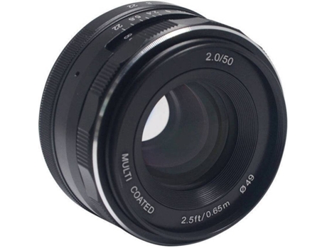 Objetiva  MK-50-F2.0 APS-C   (Encaixe: Fujifilm X Mount - Abertura: f/2.0)