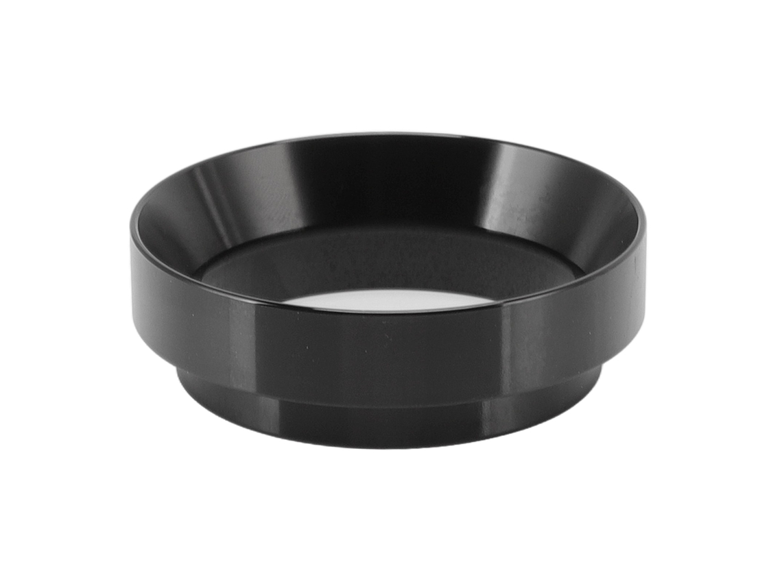 Funil Dosador 58 Mm Para Espresso, Liga De Alumínio Magnética, Preto