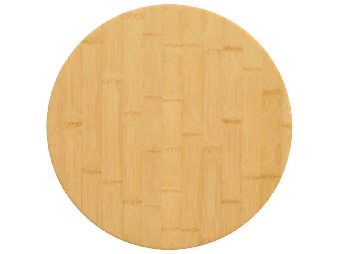 Vidaxl Tampo De Mesa Ø50x1,5 Cm Bambu
