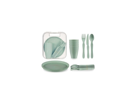 Conjunto 21 Peças Piquenique Camping Plástico 81695 Ar