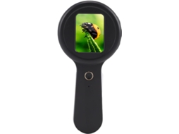 Microscópio Digital De Bolso Tangxi Para Adultos Crianças, Lupa Portátil De 200x E 2 Polegadas Com 16 Luzes