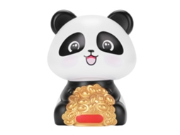 Ats figura de Panda Nodriza Solar para Tablero de Coche Decoración de Suerte Ojo Abierto Ornamento Infantil Hogar