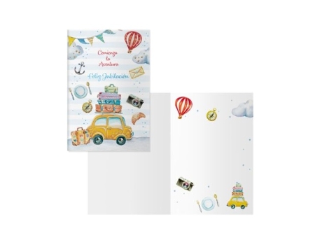 Livro Pack 6 Tarjetas Felicitación. Modelo Every-vacaciones De Desconocido (espanhol)