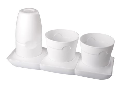 Vaso Autoirrigável  Basic S Pots (Volume máx. água: 1.25 L - Vasos: ø 12 cm)