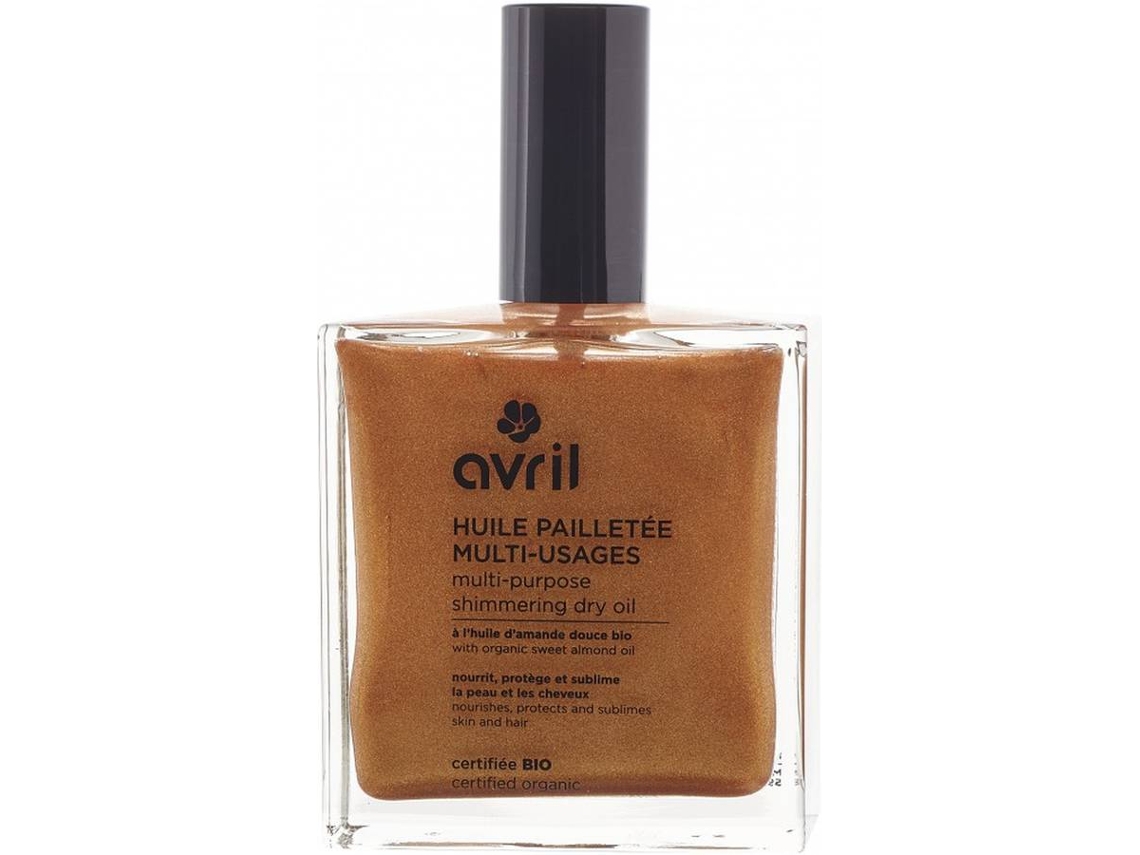 Óleo Corporal AVRIL Glitter Multiuso (100 ml)