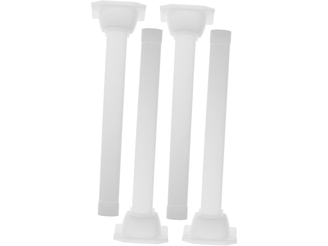 Conjunto De 4 Pés Mesa Dobráveis E Resistentes, Em Plástico Durável, Para Substituição De Móveis Diy