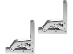 Dobradiças Dobráveis Para Armários (2 Peças), Ocultas Portas De