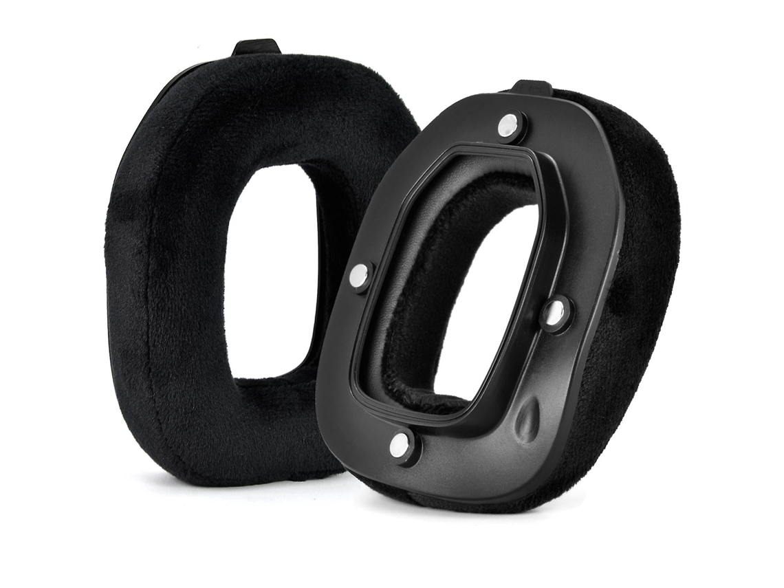 Almofadas Auriculares De Substituição Para Astro A40tr Proteína/malha/flanela Em Espuma Macia Preto Lurelia