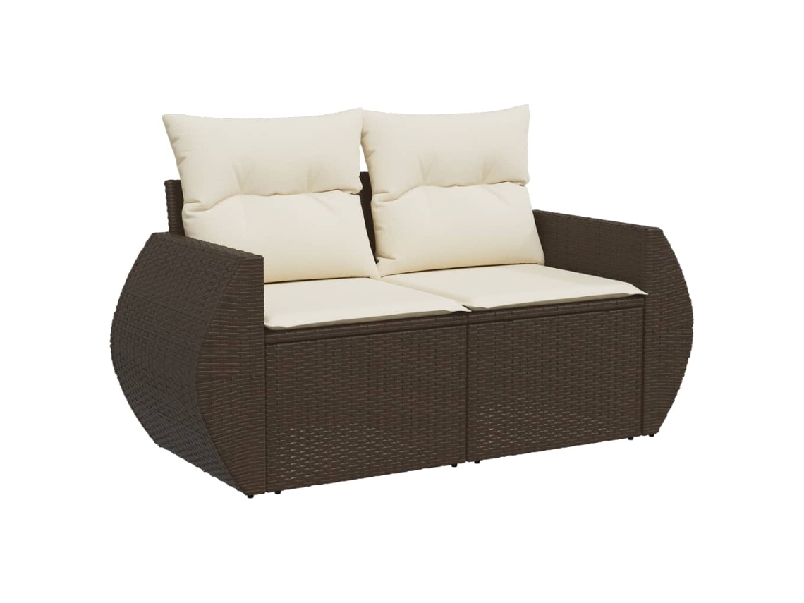 Garden Sofa, Garden Sofas Vidaxl Marrom Rattan / Vime (n/a)