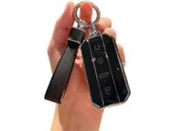 Capa Para Chave De Carro Compatível Com Chery Omoda Jaecoo J7 7 J5 5 2025 2026, Elegante, Em Tpu Preto 1