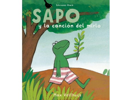 Livro Sapo Y La Canción Del Mirlo de Max Velthuijs (Espanhol)