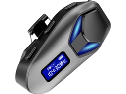 Casque Bt, Rádio Fm Com Lumières Rvb, Interphone Bidirectionnel, Éclairage Led Dynamique, Alliage De Zinc,