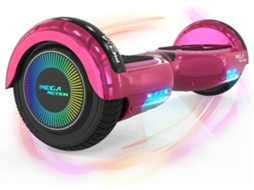 Hoverboard MEGA MOTION 6.5'' Bluetooth e LED Lights A03 Rosa (Outlet Grade A)